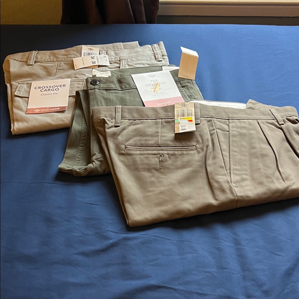 Men's Dockers Pants x 3